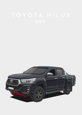 TOYOTA HILUX  BLACK