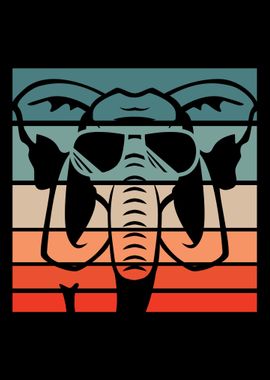 Elephant Retro Vintage