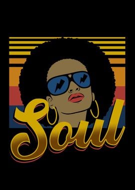 Soul Music Retro Design