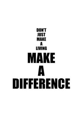 Make a Difference