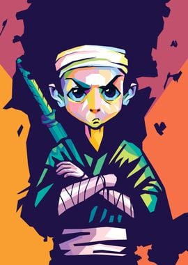 Samurai Boondocks pop art