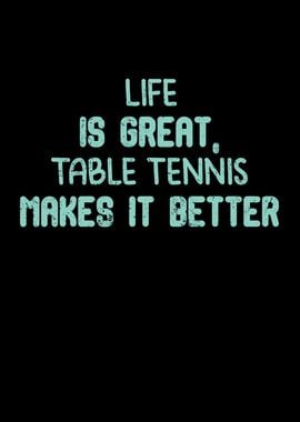 Life is great table