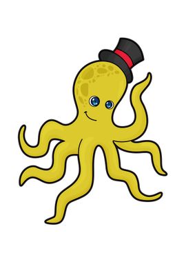 Octopus Gentleman Hat