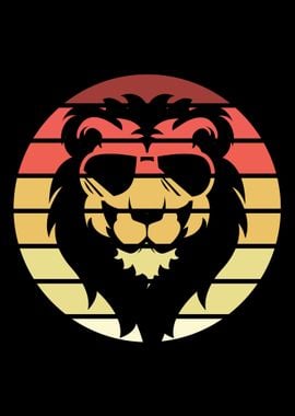 Lion Retro Vintage