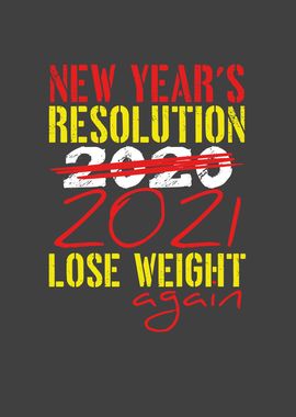 New Years lose weight