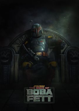 The Book of Boba Fett vertical with logo