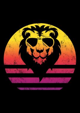 Lion Retro Vintage