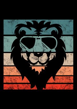 Lion Retro Vintage