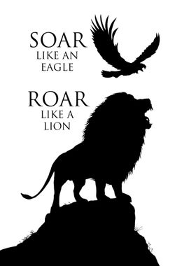 Soar Roar Eagle Lion