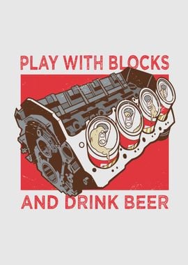 Engine beer minimalistic