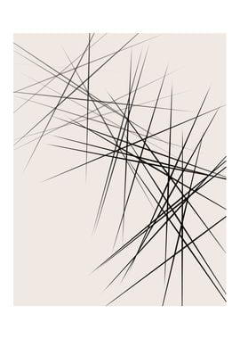 Abstract Art Modern Lines 