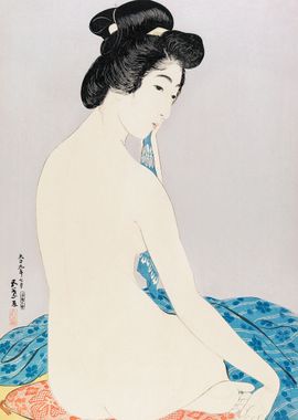 Woman After a Bath