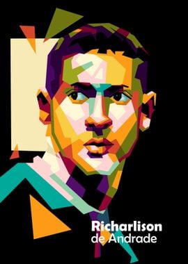 Richarlison in popart