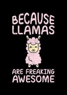 Llamas are freaking