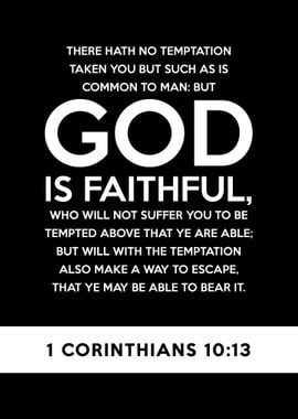 1 Corinthians 10 13