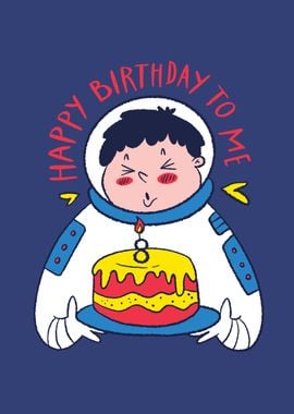 Happy birthday astronaut