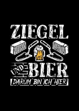 Ziegel und Bier Maurer