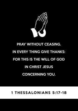 1 Thessalonians 5 17 18