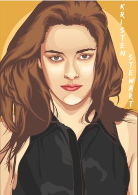 Kristen Stewart Vector