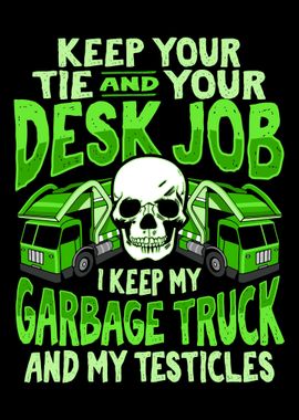 Garbage Truck Skull