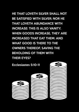 Ecclesiastes 5 10 11