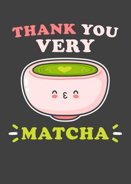 Matcha Tea kawaii