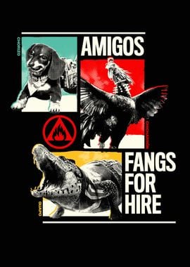 Fangs For Hire Amigos