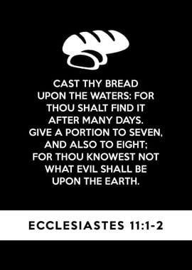 Ecclesiastes 11 1 2