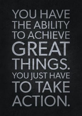 Achieve Great Things