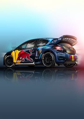 Peugeot 208 RX Artwork