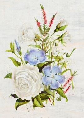 Simple Floral Painting 9