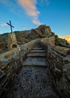 Gaztelugatxe construction