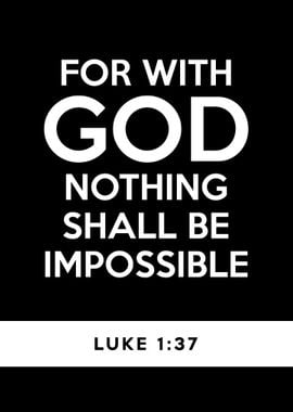 Luke 1 37