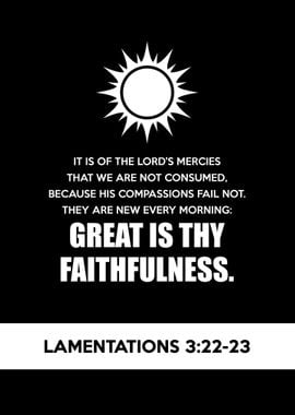 Lamentations 3 22 23