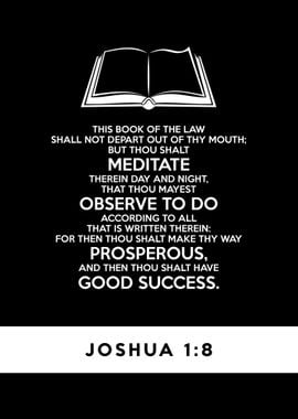 Joshua 1 8