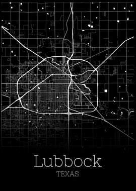 Lubbock Texas map