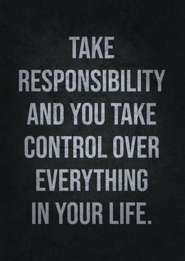 Take Control Of Your Life