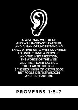 Proverbs 1 5 7