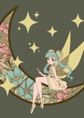 Fairycore Fairy Moon