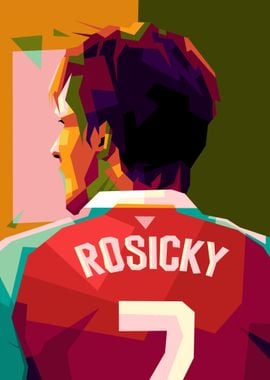 Rosicky in popart