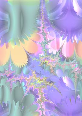 Groovy Pastel Fractal