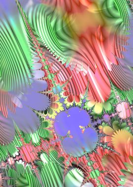 Colorful Groovy Fractal