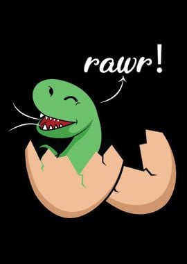 Hatching Rawr Dinosaur Fan