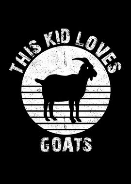 This kid loves goats quote