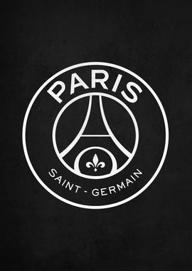 PSG Minimalist - Paris Saint Germain Logo | Poster