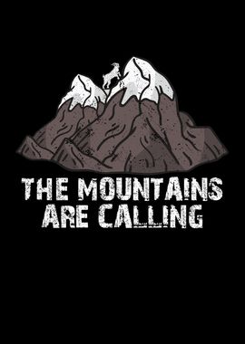 The mountains are calling