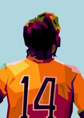 Johan Cruyff in wpap