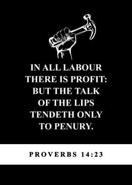 Proverbs 14 23