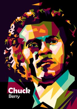 Best popart Chuck Berry