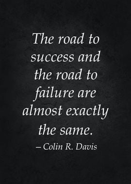 Road To Success vs Failure